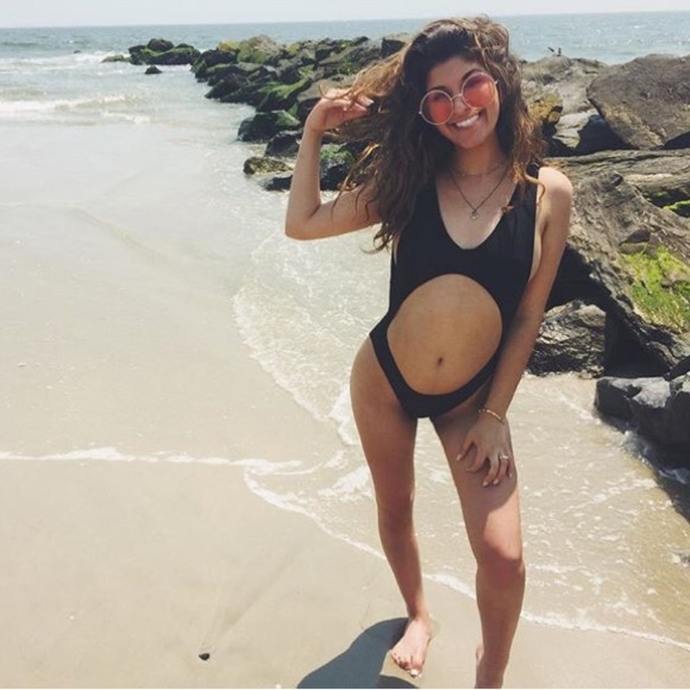 One Piece Cut Out Bikini